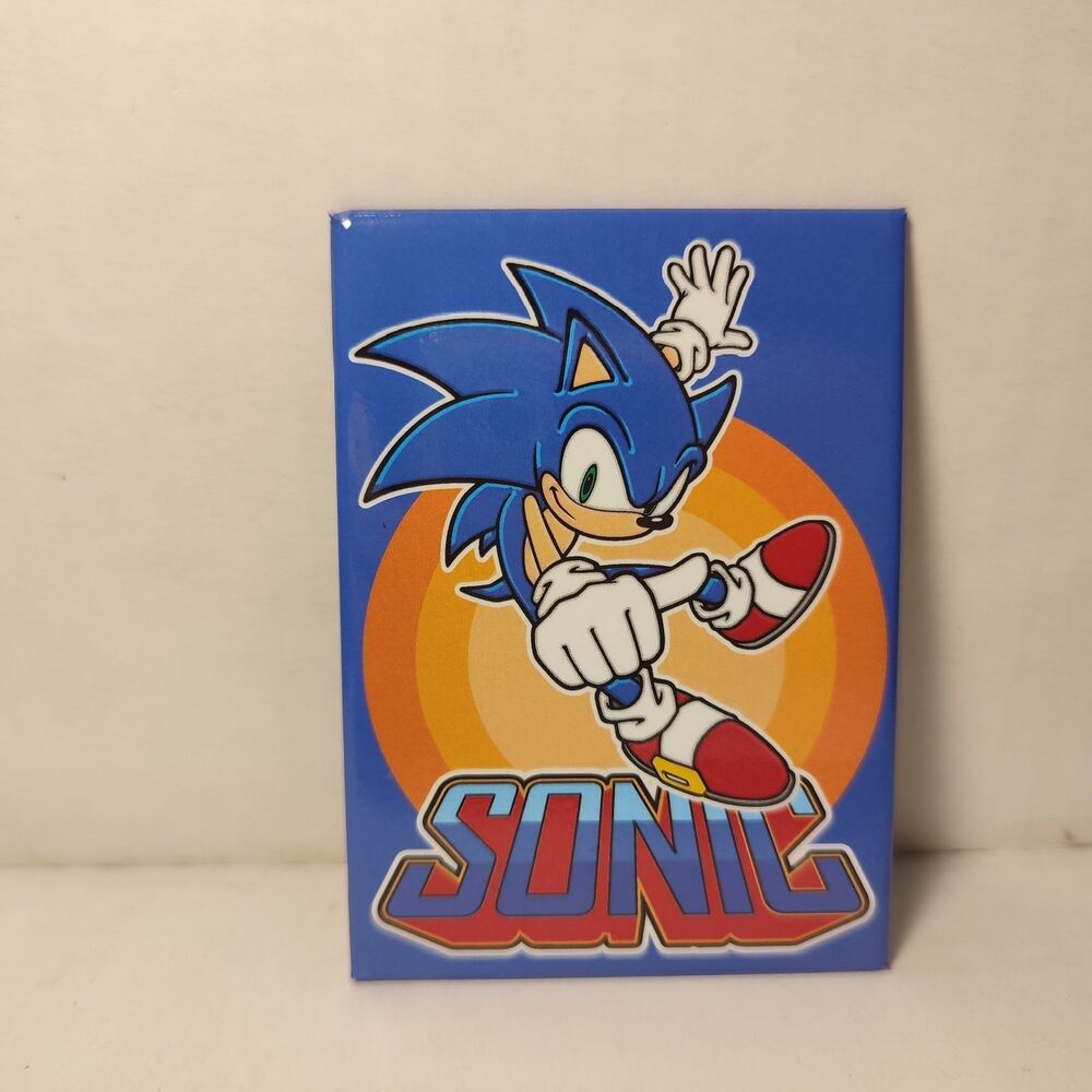Sonic The Hedgehog Fridge Magnet Official Sega Collectible Hanging Decor
